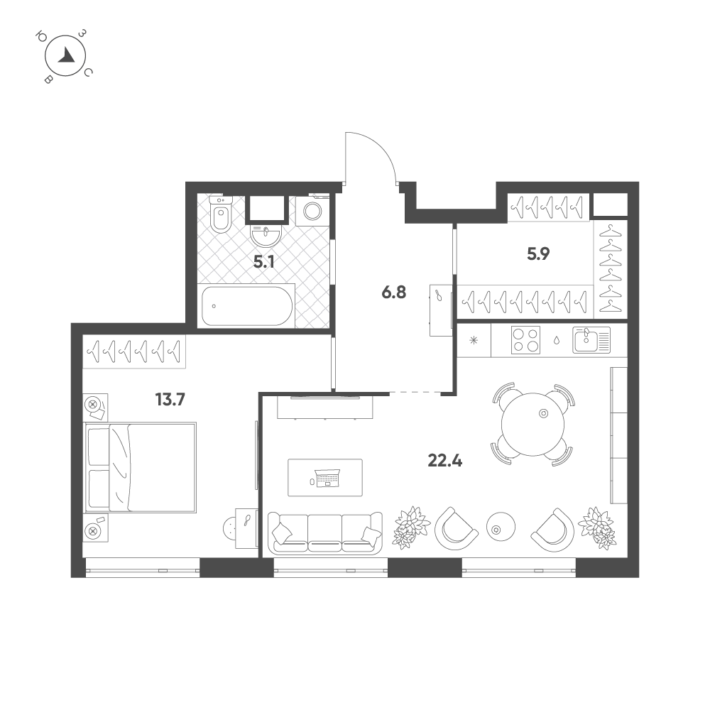 Фото квартиры 1