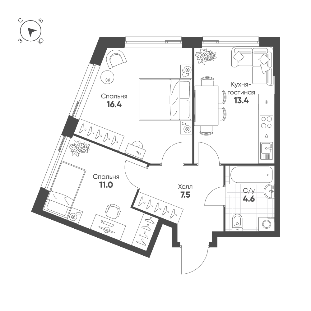 Фото квартиры 1