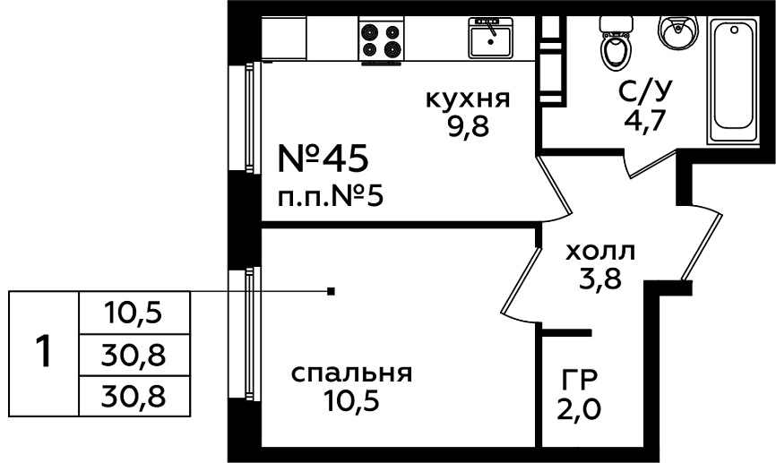 Фото квартиры 1