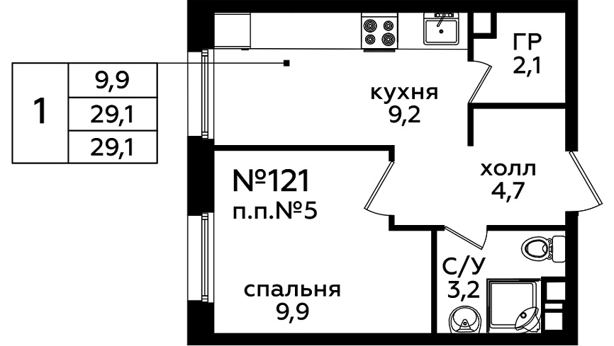 Фото квартиры 1