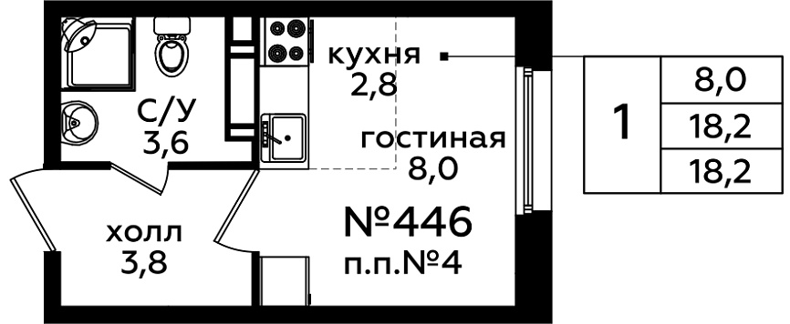 Фото квартиры 1