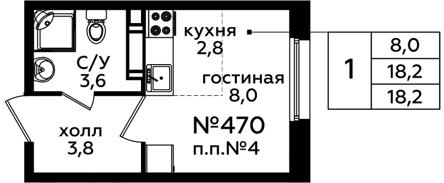 Фото квартиры 1