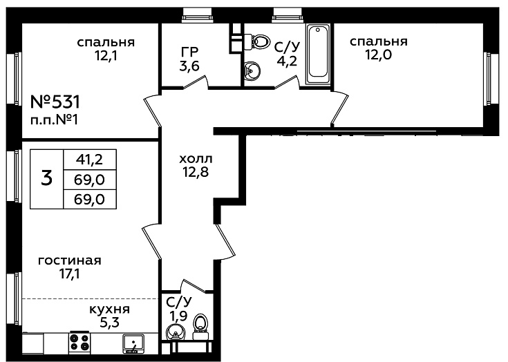 Фото квартиры 1