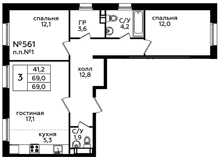 Фото квартиры 1