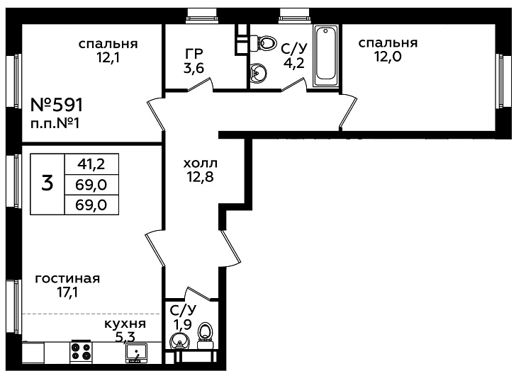 Фото квартиры 1