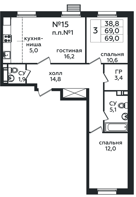 Фото квартиры 1
