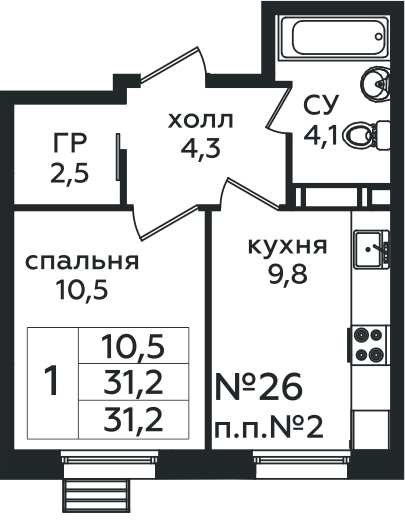 Фото квартиры 1