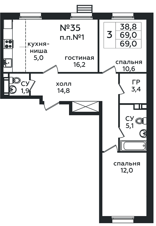 Фото квартиры 1