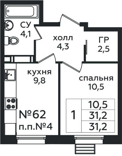 Фото квартиры 1