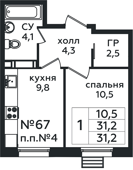 Фото квартиры 1