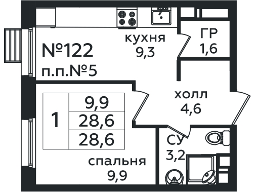 Фото квартиры 1