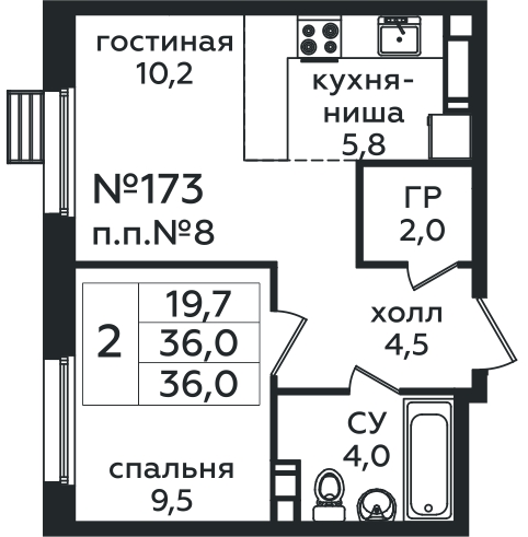 Фото квартиры 1