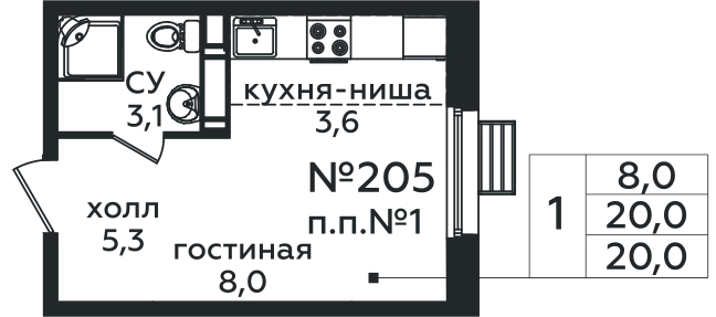Фото квартиры 1
