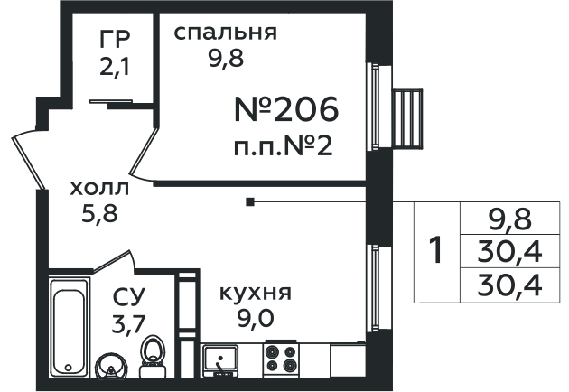 Фото квартиры 1