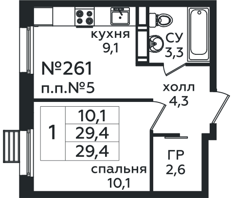 Фото квартиры 1