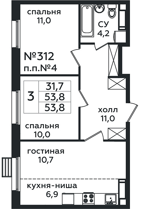Фото квартиры 1