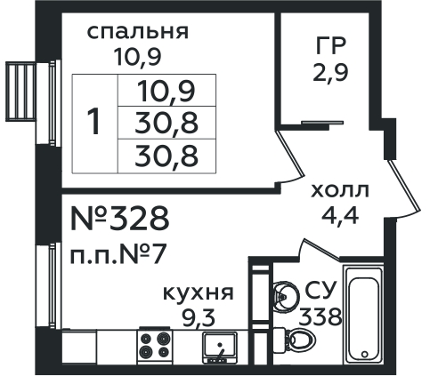Фото квартиры 1