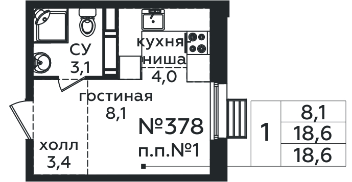 Фото квартиры 1