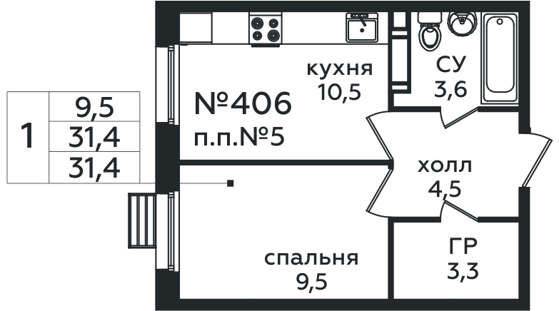 Фото квартиры 1