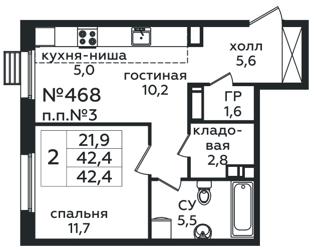 Фото квартиры 1