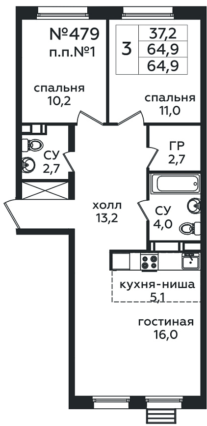 Фото квартиры 1