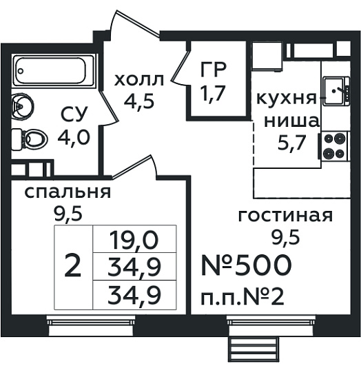 Фото квартиры 1