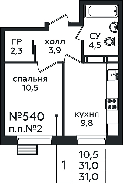 Фото квартиры 1