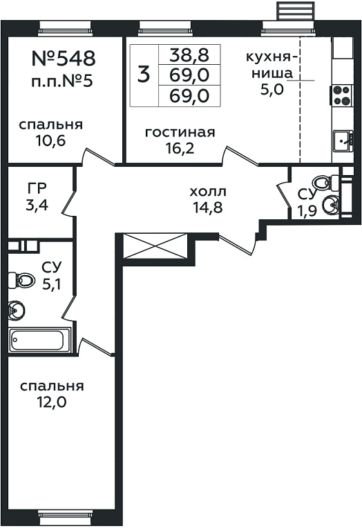 Фото квартиры 1
