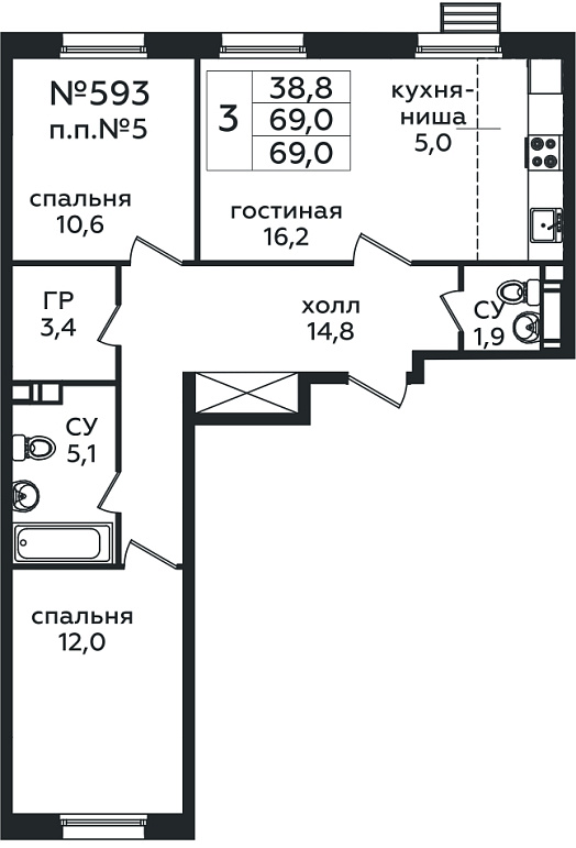 Фото квартиры 1