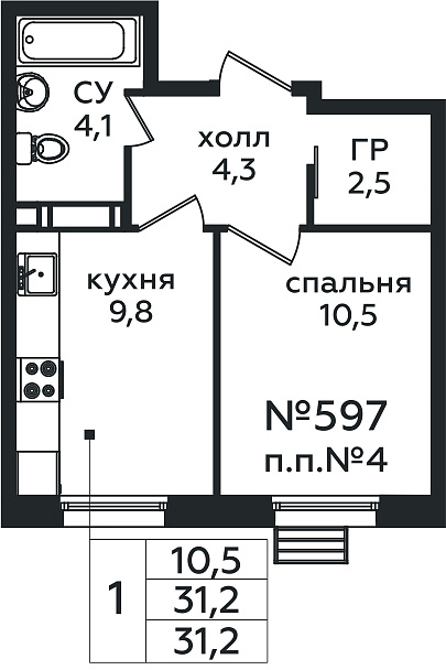 Фото квартиры 1