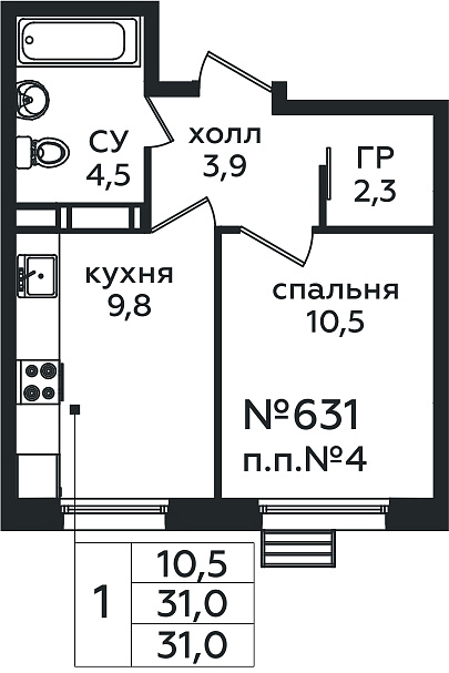 Фото квартиры 1