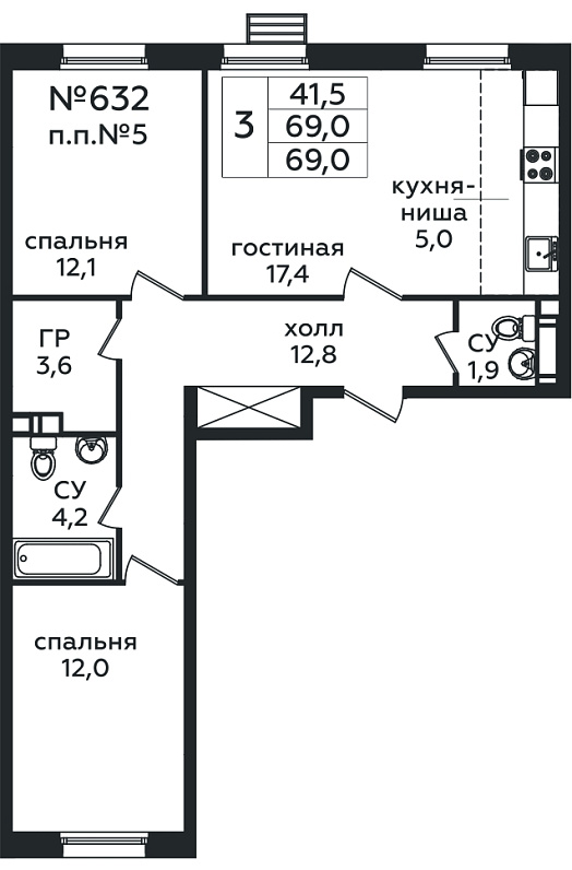Фото квартиры 1