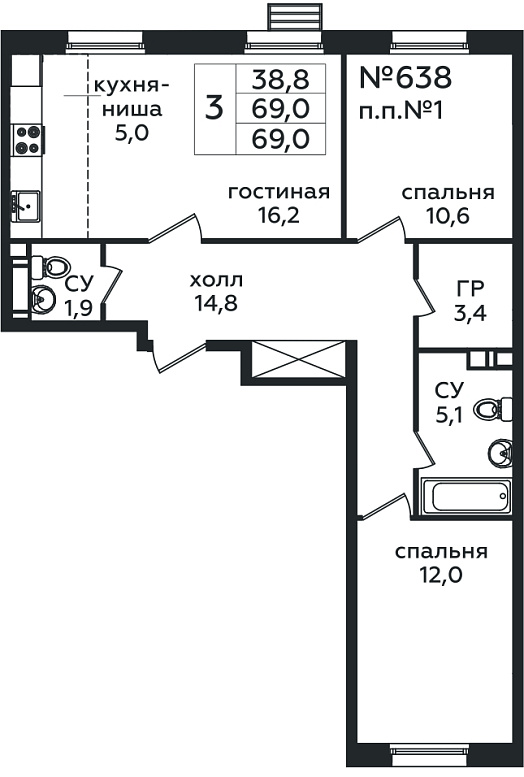 Фото квартиры 1