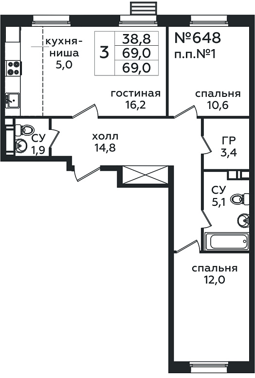 Фото квартиры 1