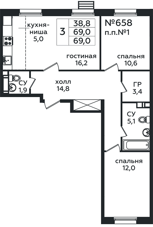 Фото квартиры 1