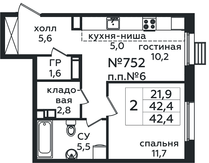 Фото квартиры 1