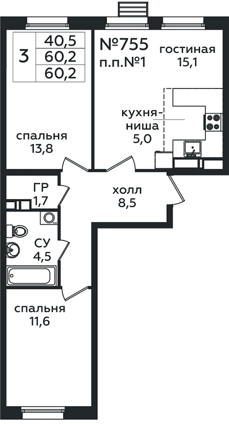 Фото квартиры 1