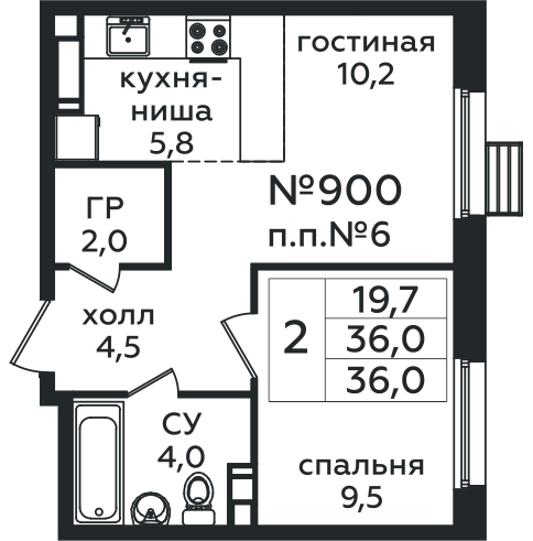 Фото квартиры 1