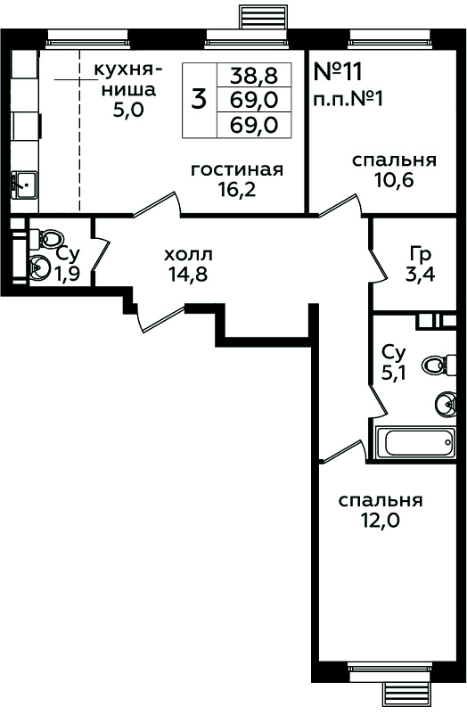 Фото квартиры 1