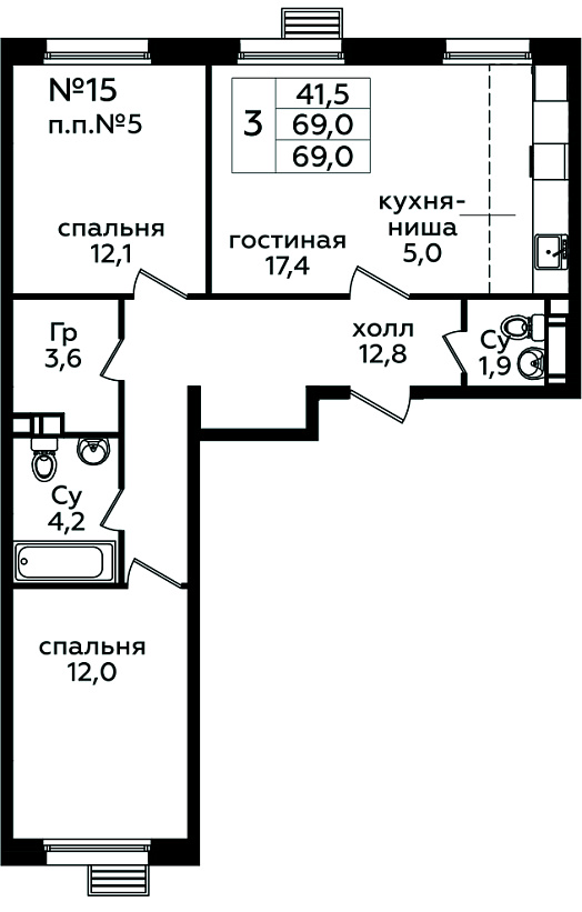 Фото квартиры 1