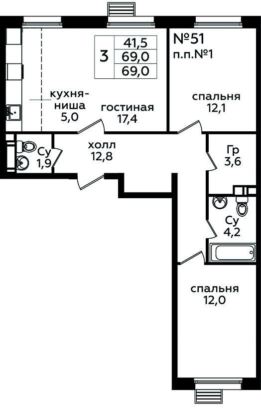 Фото квартиры 1