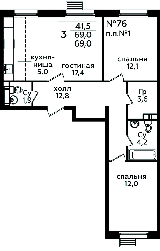 Фото квартиры 1