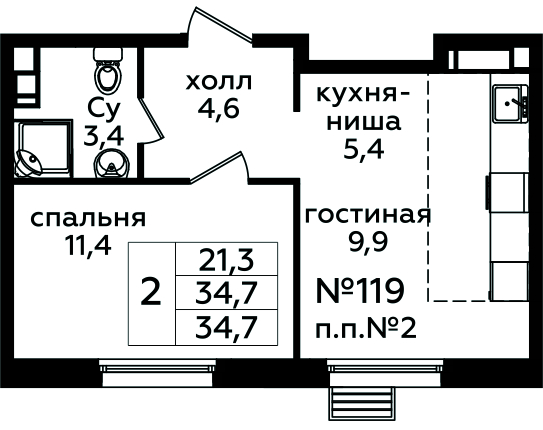Фото квартиры 1