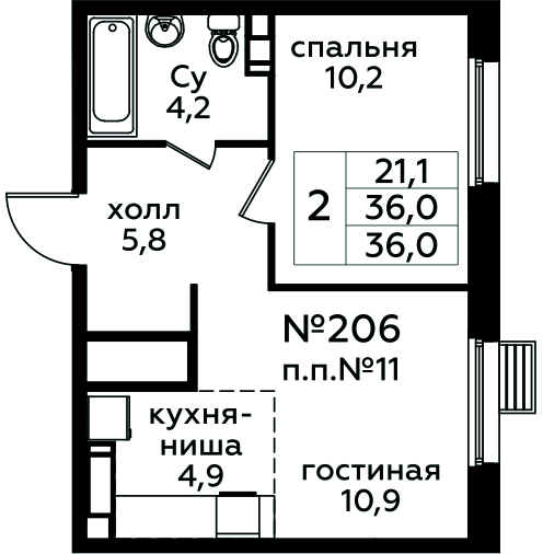 Фото квартиры 1