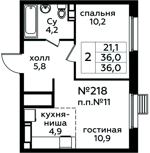 Фото квартиры 1