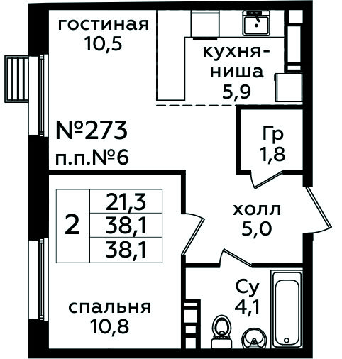 Фото квартиры 1