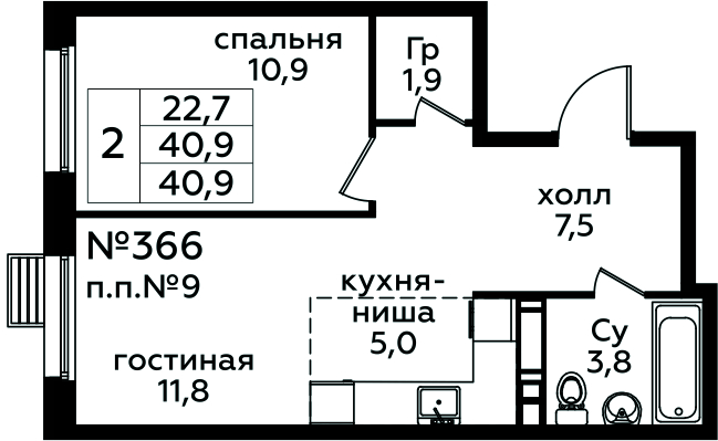 Фото квартиры 1