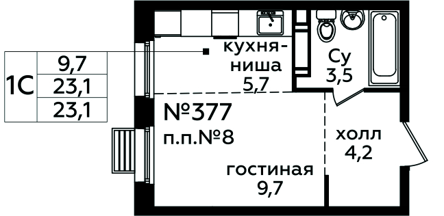 Фото квартиры 1
