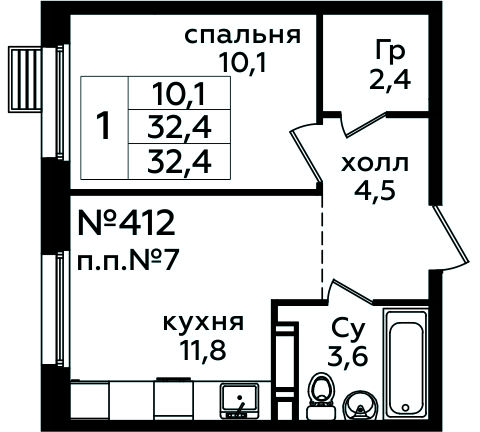 Фото квартиры 1