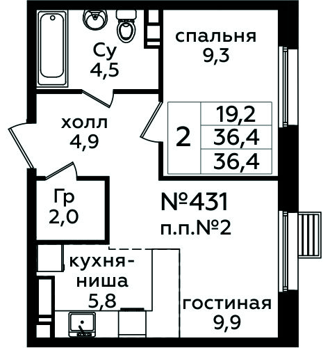 Фото квартиры 1